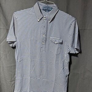 Ralph Lauren Classic Navy and White Polo Shirt